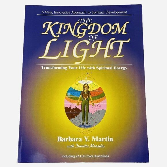 RARE SIGNED Vintage 2000 The Kingdom of Light Barbara Y Martin PB Illustrated - Picture 1 of 15